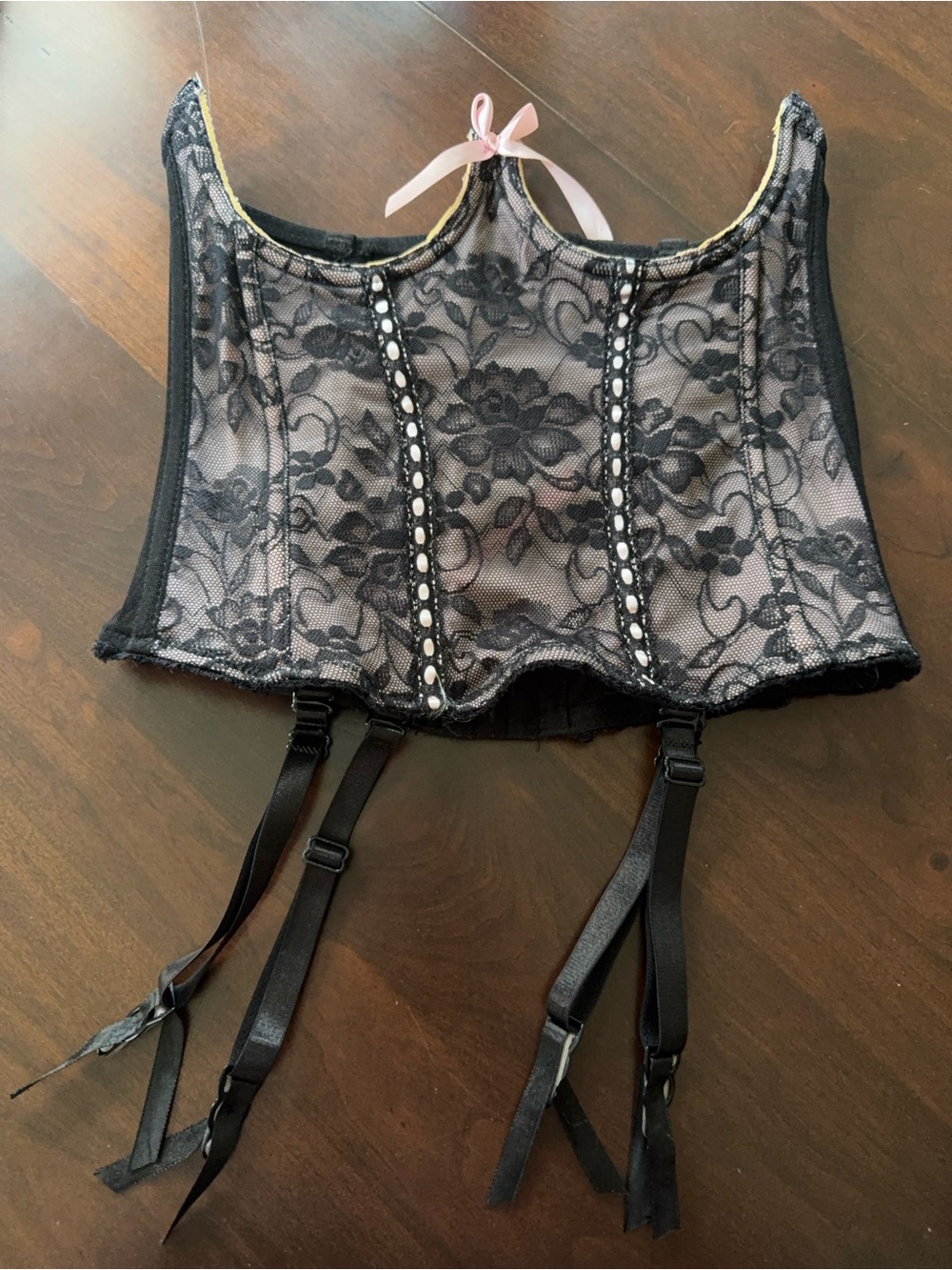 Seven til Midnight corset lingerie size small